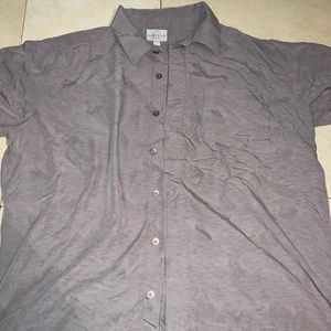 Trader Bay button down rayon shirt